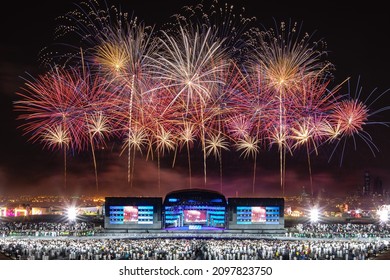 Riyadh Season fireworks In Saudia Arabia