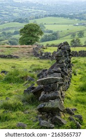 Roach End. A Rural Landscape At The Roaches, Staffordshire In The Peak District National Park, UK.