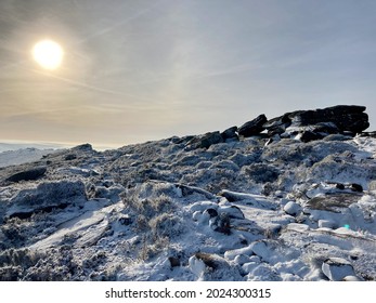 The Roaches Peak District Winter Inversion
