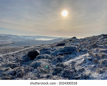 The Roaches Peak District Winter Inversion