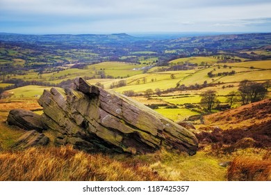 The Roaches In Staffordshire In A Peak District, UK.