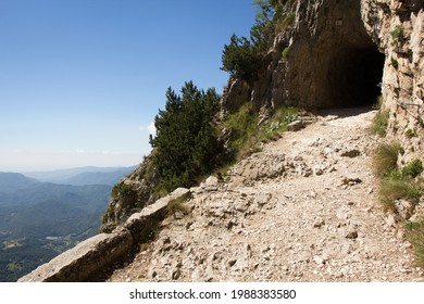 The Road Of The 52 Tunnels (or Road Of The First Army) Is A Military Mule Track Built During The First World War On The Pasubio Massif.