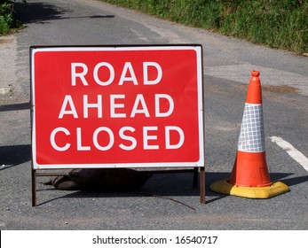 2,278 Road ahead closed Images, Stock Photos & Vectors | Shutterstock