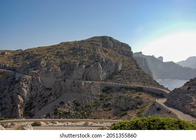 Road Along The Coast Of Mallorca