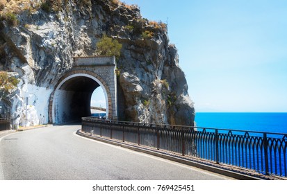 Road Of Amalfi Coast, Italy