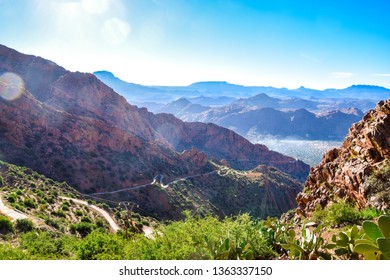 Road In The Anti Atlas Mountains, Morocco