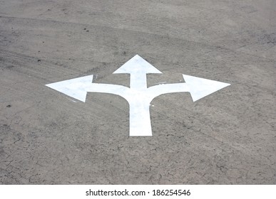 Road Arrow Direction