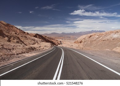 Road In The Atacama Desert