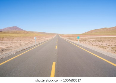 Road In The Atacama Desert, Chile