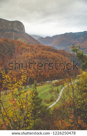 Similar – Austrian Autumn Nature