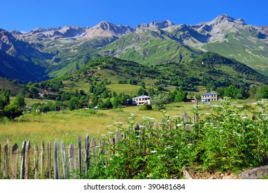 The road between Mestia and Ushguli, Upper Svaneti, Georgia, Europe