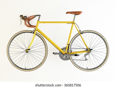 Road Bike Yellow