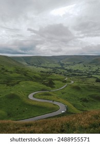 The Road from Castleton to Edale