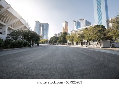 Road in the city