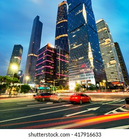 The Road In The City Of Shenzhen,china