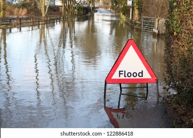 Road Closed Because Of Flooding