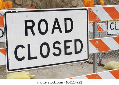 Road Closed Sign