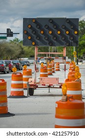 Road Closed Signs Detour Traffic Temporary
