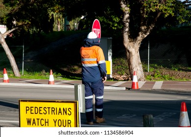 Road Construction Traffic Controller