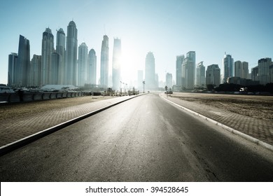road in Dubai, United Arab Emirates
