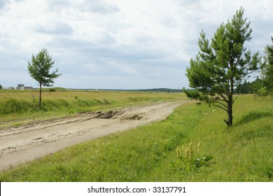 road in the field