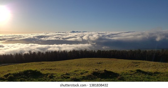 Road To Haleakala Sunset Above The Clouds 3