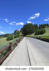 Road To A Hotel In Llao Llao Park In San Carlos De Bariloche Patagonia Argentina December