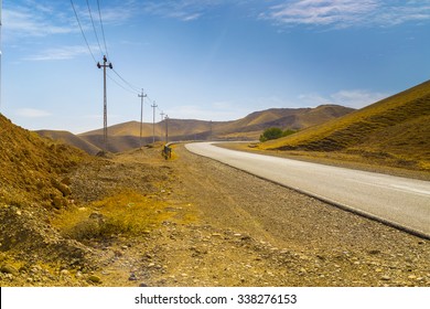 Road In Iraqi Desert 