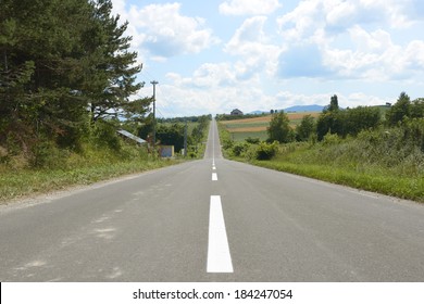 Road In Kamifurano, Japan