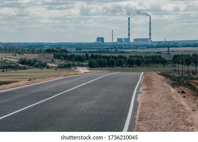 The Road Leading To The Plant.