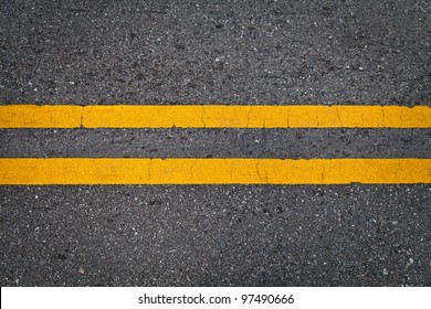 Road Marking - Double Yellow Lines