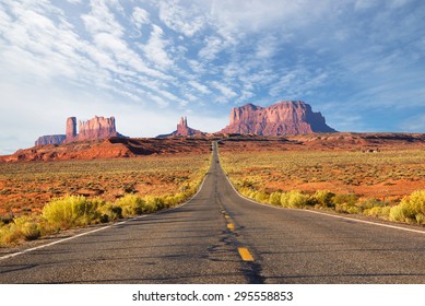 Road To The Monument Valley