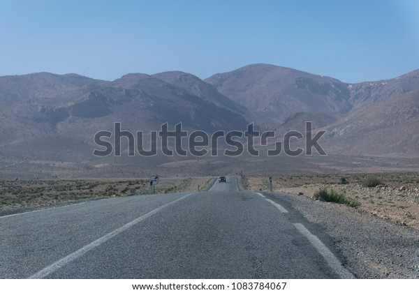 Road in Morocco, Atlas
area