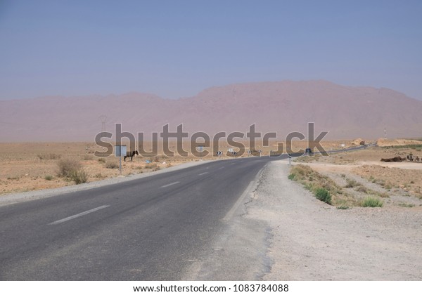 Road in Morocco, Atlas\
area