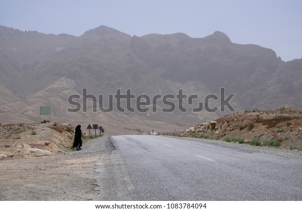 Road in Morocco, Atlas\
area