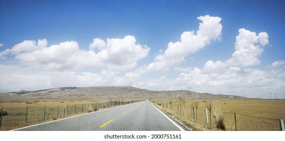 A road to the mountains