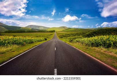 Road in mountains. Empty day road in mountains - Powered by Shutterstock