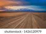 Road to the Mountains in Utah, Winter