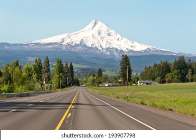 Road To Mt. Hood Oregon