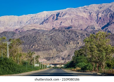 Road Number 65 In Arabah Region Of Jordan