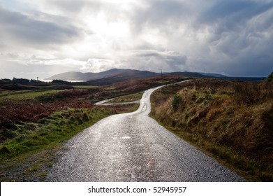 Road On The Isle Of Islay, Scotland