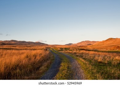 Road On The Isle Of Jura, Scotland