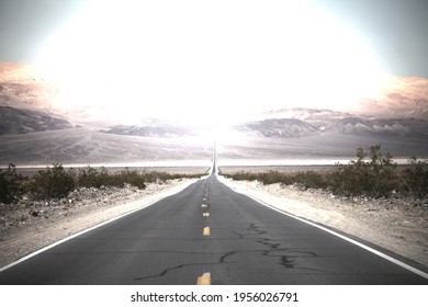 Road To The Panamint Range, Or Heaven