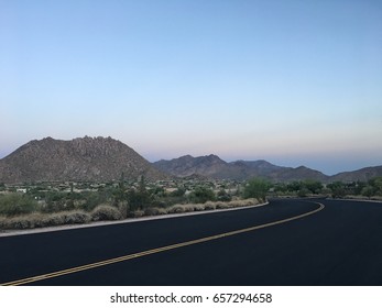 The Road To Paradise In North Scottsdale Arizona