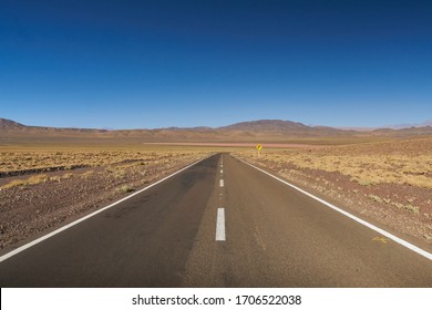 Road To Rainbow Valley. San Pedro De Atacama, Antofagasta - Chile. Desert. Andes. 