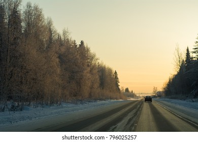 ROAD IN RUSSIAN PROVINCE
