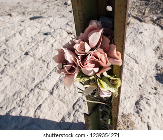 Road Side Flower Memorial