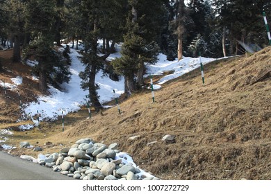 road side snow