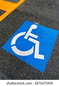 handicap asphalt texture