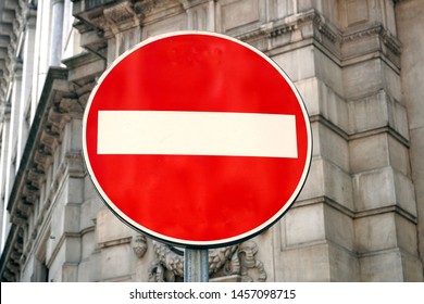 road sign - no access               